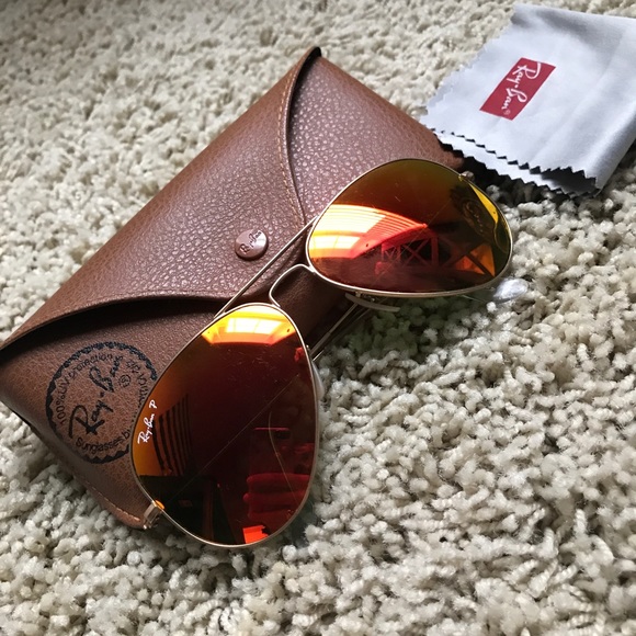 Polarized Ray-Ban Aviator Flash Lenses - Picture 2 of 6